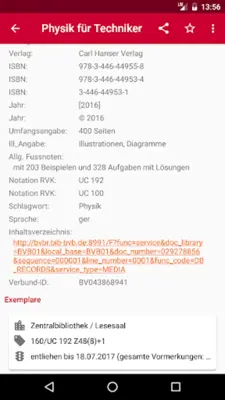 Bibliothek HS Augsburg android App screenshot 12