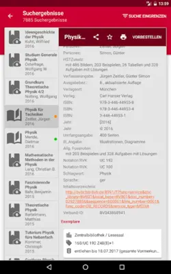 Bibliothek HS Augsburg android App screenshot 2